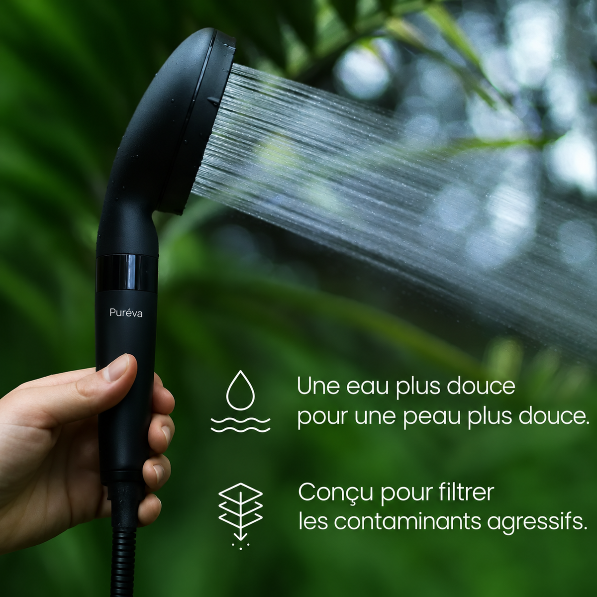 Pommeau de douche - Puréva